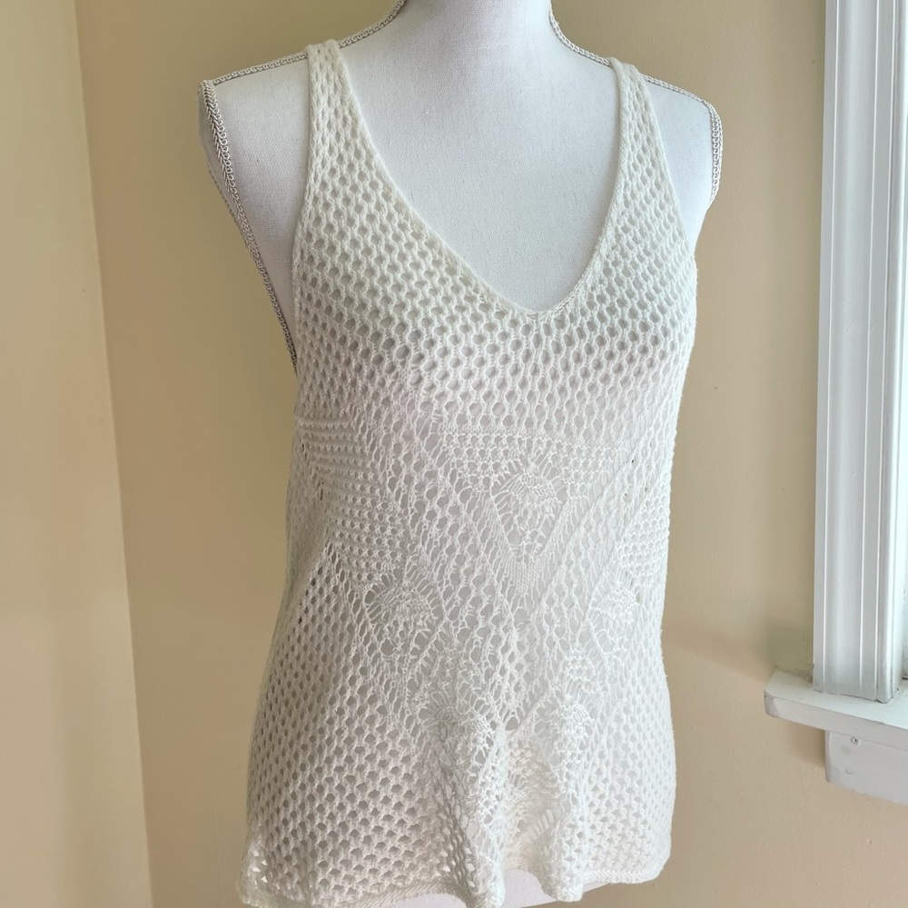 *SALE* Geometric Crochet Top - Picture 8 of 11